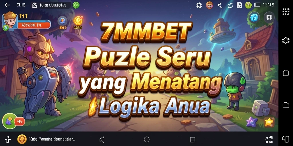 Tampilan gameplay 7MMBET dengan teka-teki menantang.