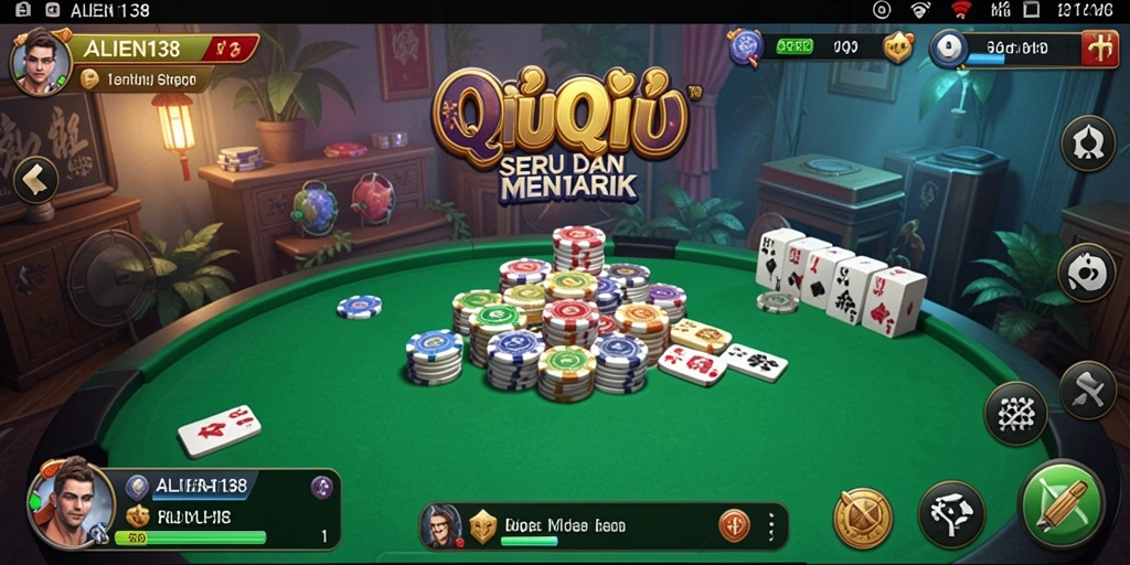 Screenshot gameplay QiuQiu di ALIEN138.