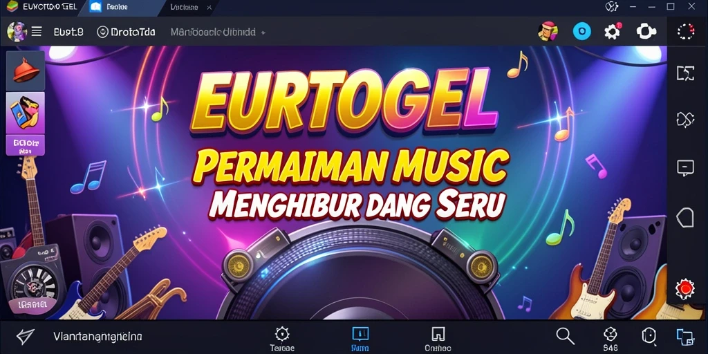 Tampilan menarik dari gameplay <strong>EUROTOGEL</strong> dengan fitur musik yang mengasyikkan.