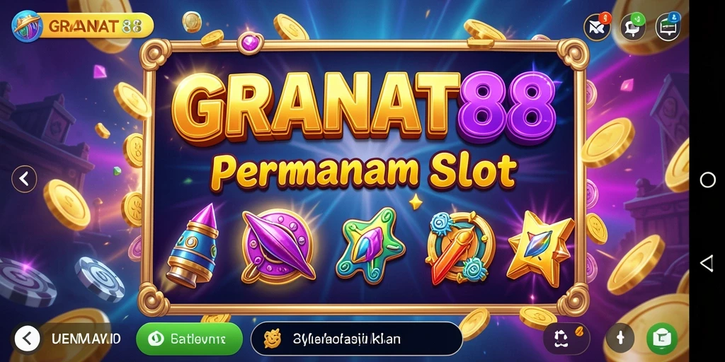 Screenshot gameplay <strong>GRANAT88</strong> yang menampilkan suasana seru permainan Slot.