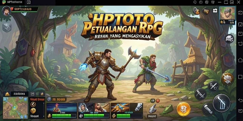 Gameplay HPTOTO yang menarik dalam dunia RPG yang luas.