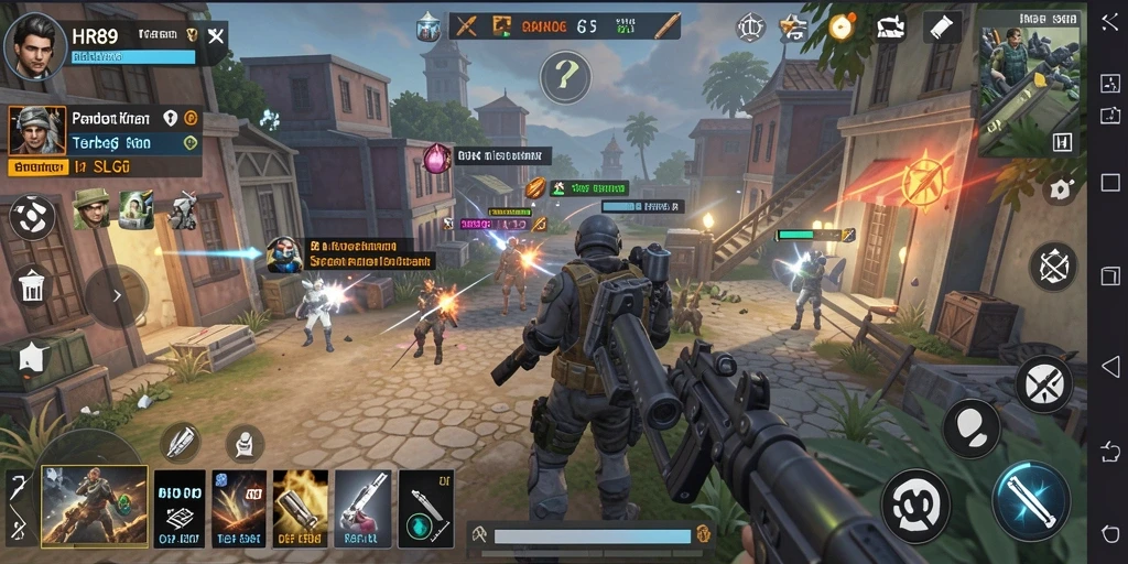 Tampilan screenshot HR89 yang menampilkan aksi strategi yang mendebarkan.
