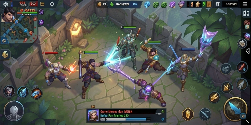 Tampilan Screenshot Gameplay Seru dari MAGNET33.