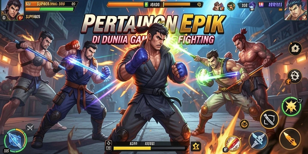 Tampilan gameplay seru dari <strong>SUPER805</strong> dengan aksi pertarungan yang menarik.