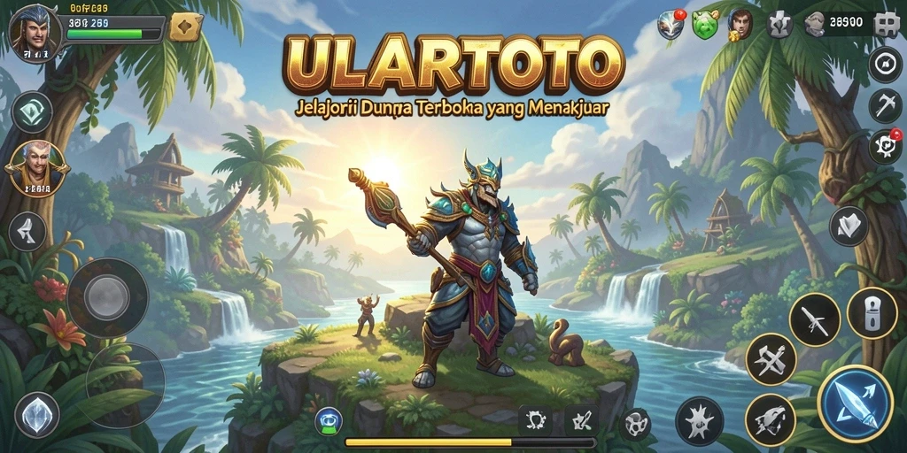 Tampilkan gameplay menakjubkan dalam ULARTOTO dengan kebebasan eksplorasi.